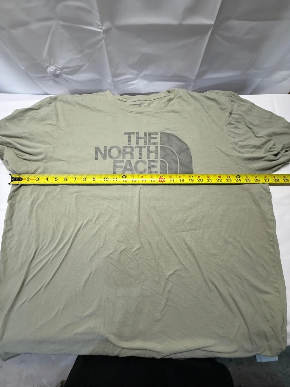 The‎ North Face Olive Green Long Sleeve Graphic Tee